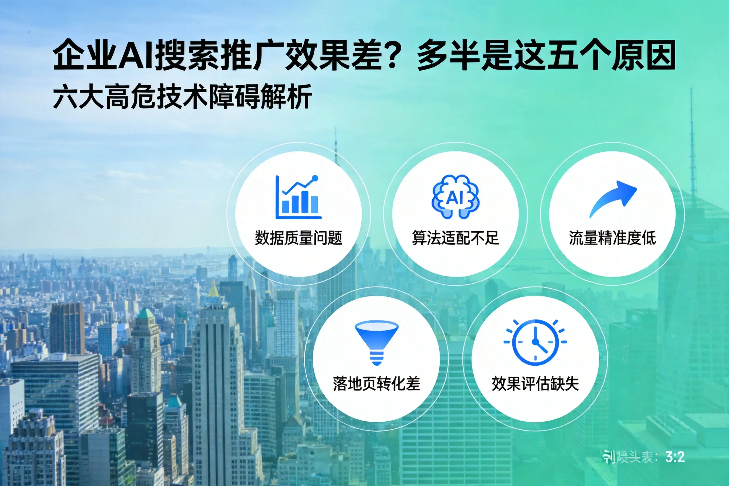 鸡冠企业AI搜索推广效果差？多半是这五个原因